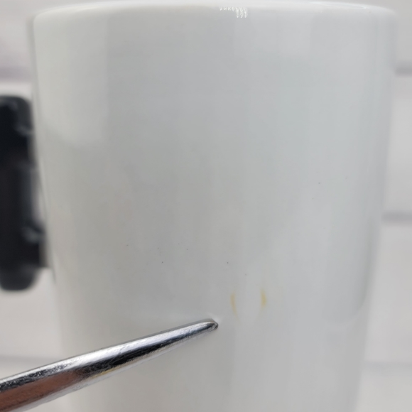 Kikkerland Hashtag White Ceramic Coffee Mug - Picture 10 of 13